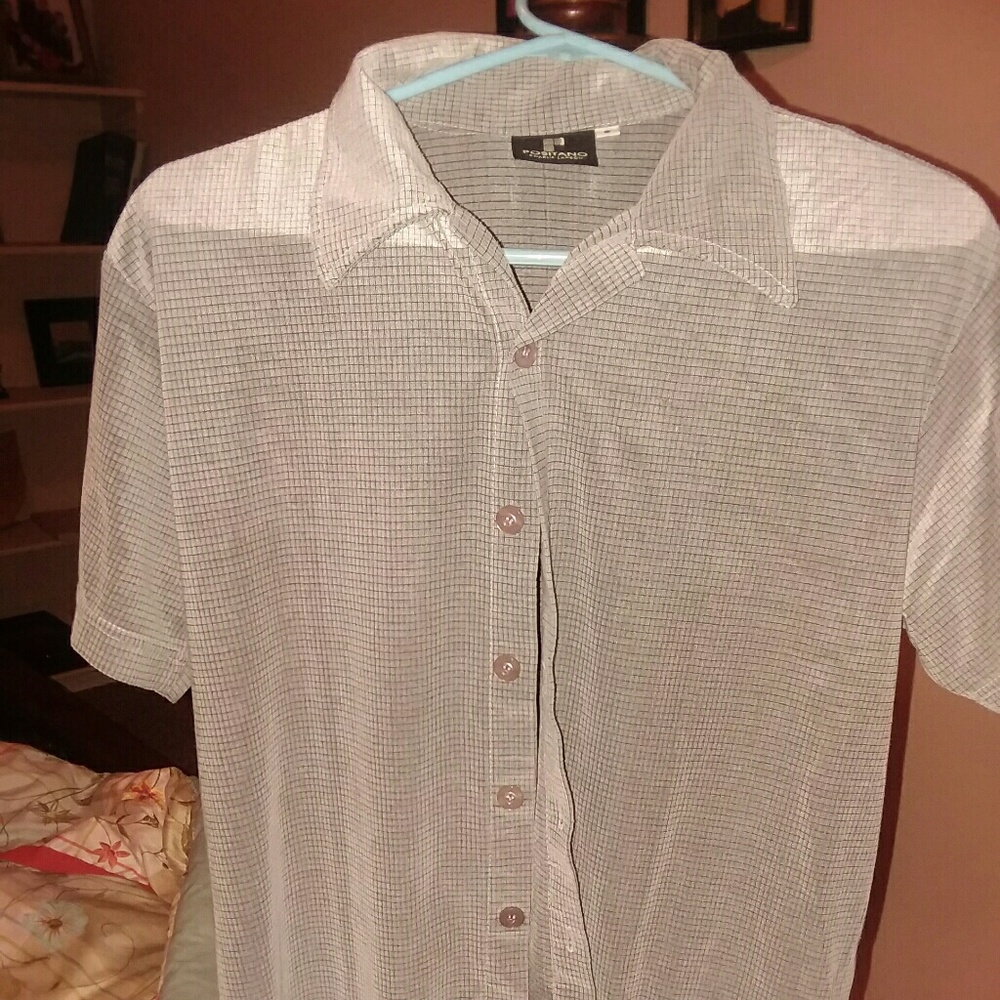 Mens positano button down